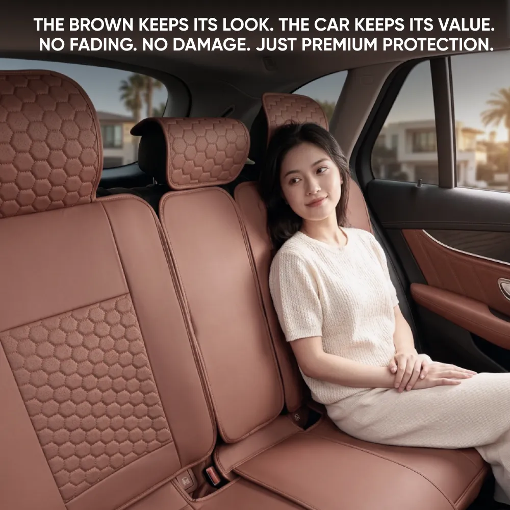 Brown Car Interior Protection Pack  |  Owleys - View 7