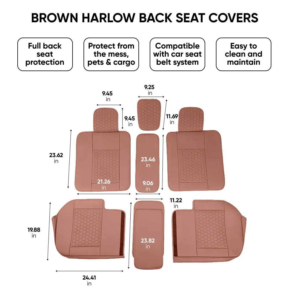 Brown Car Interior Protection Pack  |  Owleys - View 9