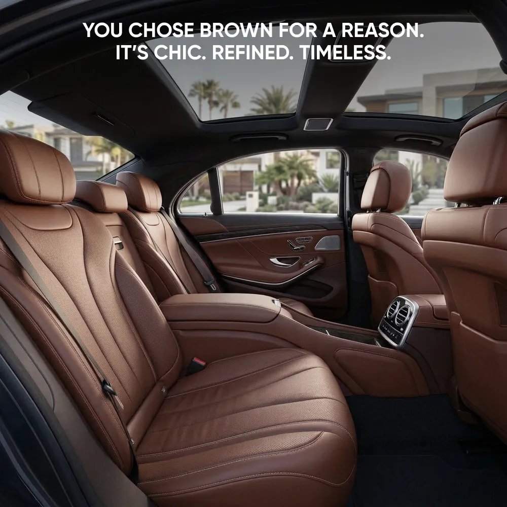 Brown Car Interior Protection Pack  |  Owleys - View 2