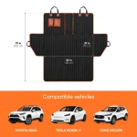 Pet Travel Cargo Liner with Heavy-Duty Quilting (L Size)  |  “MudLock” by Owleys - View 2