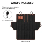 Dog Cargo Liner with Heavy-Duty Quilting (XL Size)  |  “MudLock” by Owleys - View 9