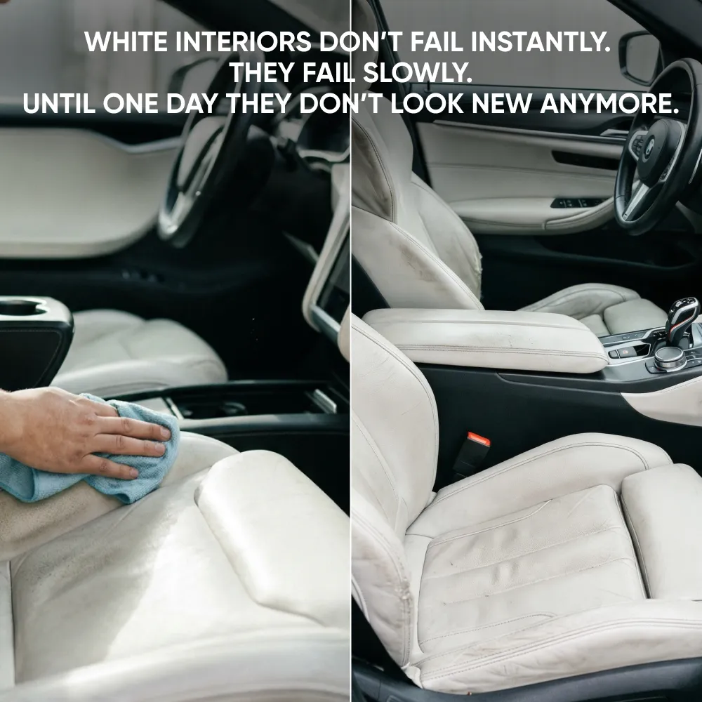White Car Interior Protection Pack  |  Owleys - View 3