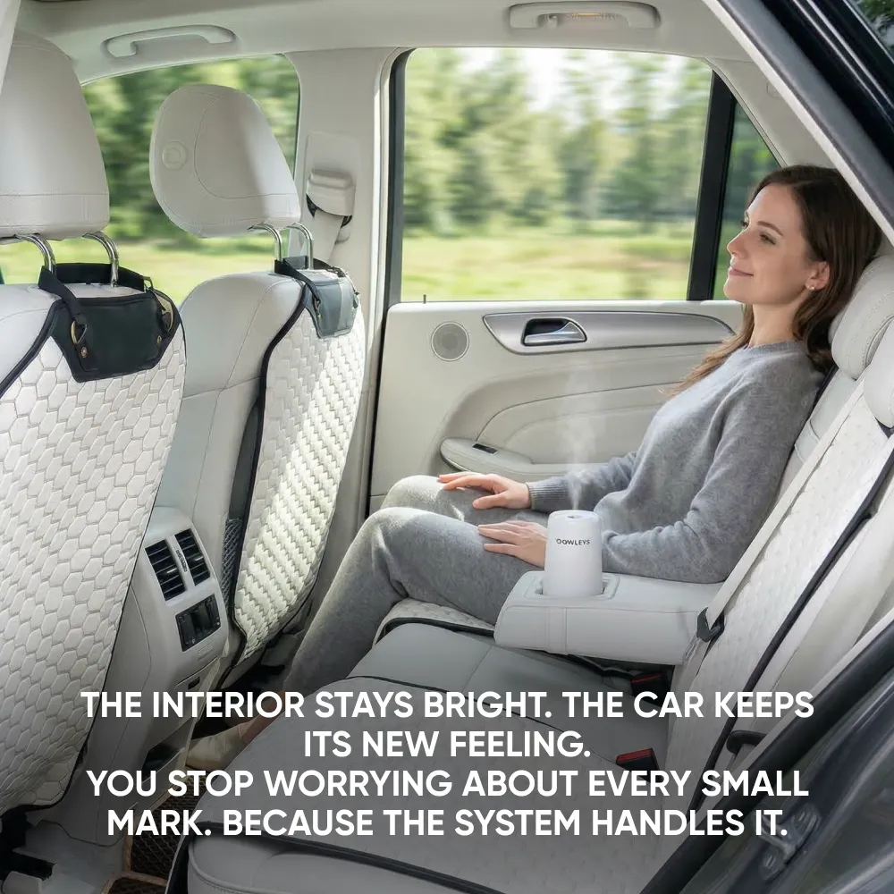 White Car Interior Protection Pack  |  Owleys - View 7