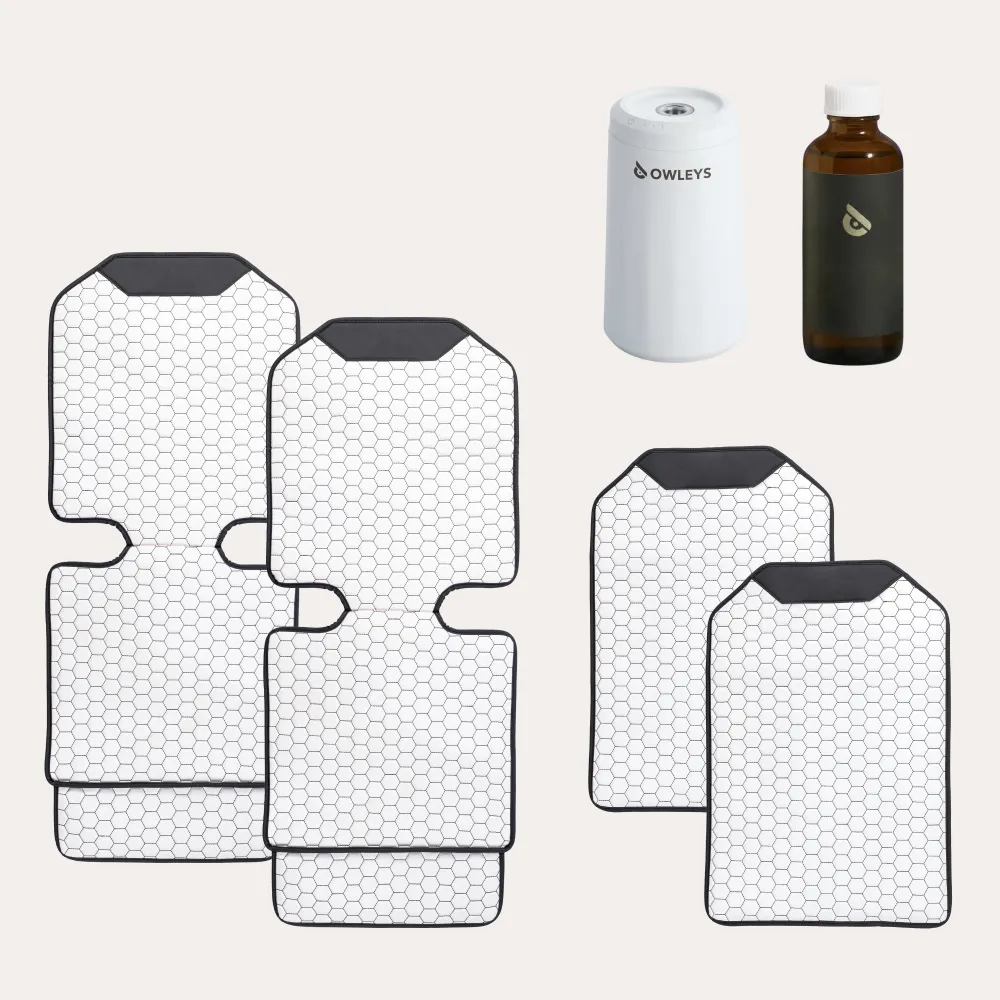 White Car Interior Protection Pack  |  Owleys