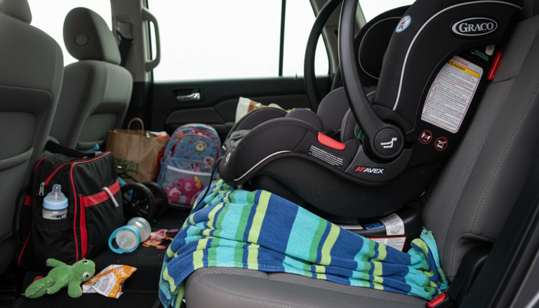 Towel Under a Graco Car Seat: Safe or Not?