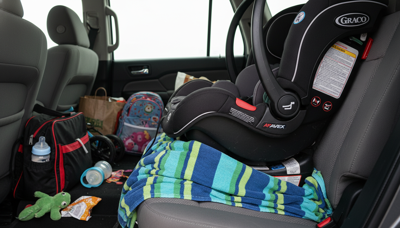 Towel Under a Graco Car Seat: Safe or Not?
