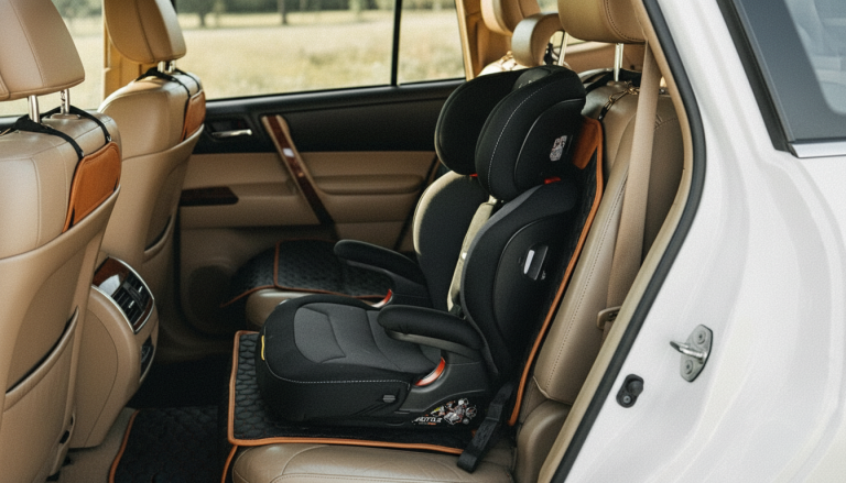 Hexy One Car Seat Protector Mat: Secure, Clean Seats