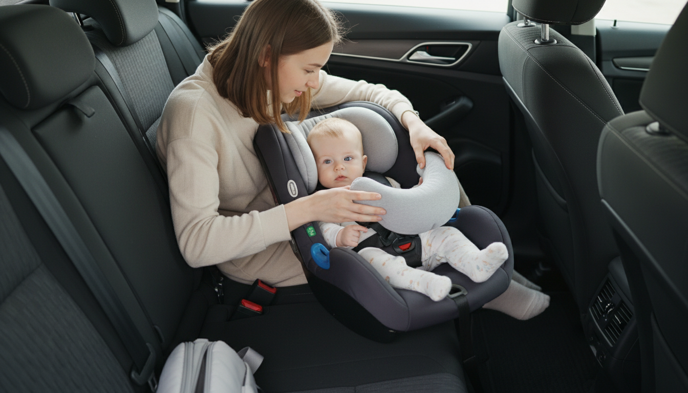 When to Stop Using Car Seat Head Support (Baby Fit Guide)