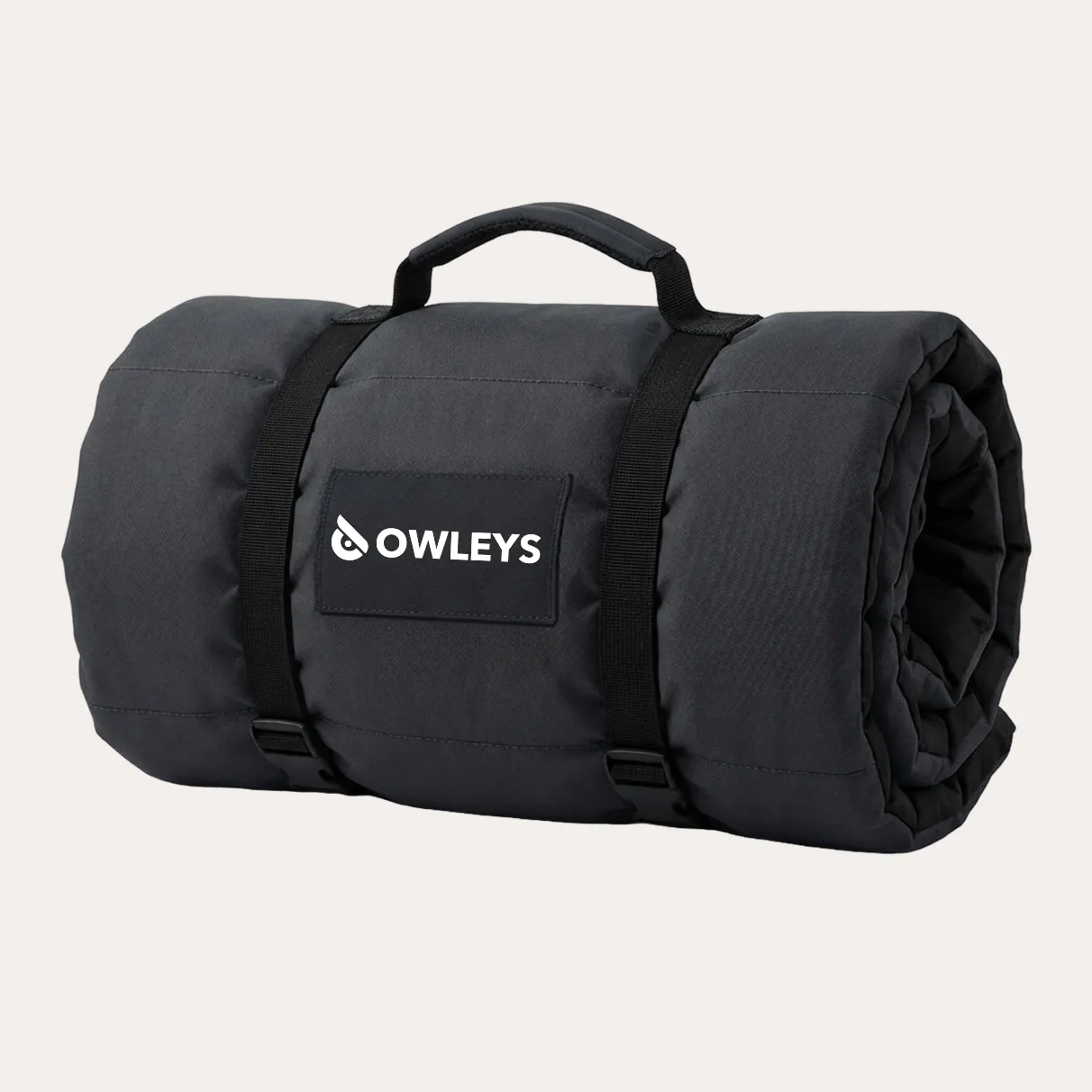 Waterproof Portable Roll-Up Dog Mat  |  Green “Basecamp” by Owleys