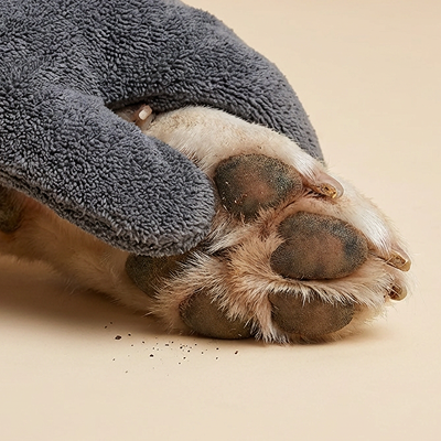 Dog Drying Mitts Description