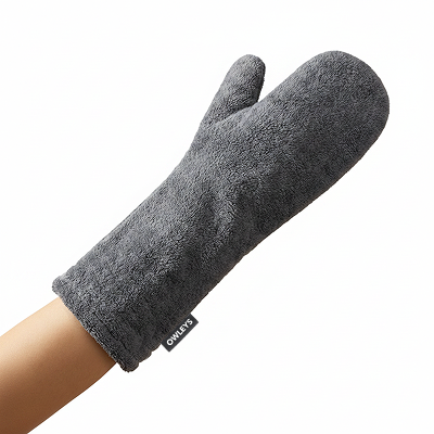 Dog Drying Mitts Description