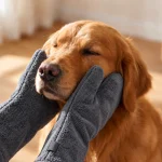 Dog Paw Cleaner Mitts  |  “Nuzzle” by Owleys - View 2