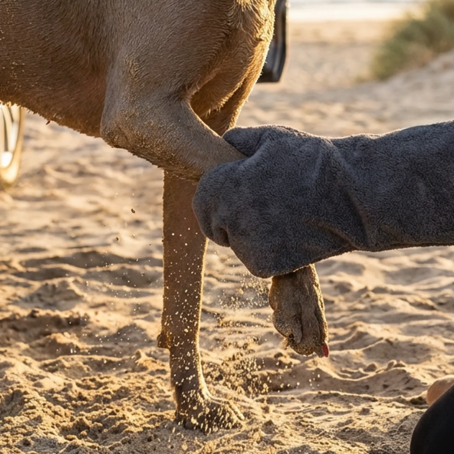 Premium Microfiber Dog Drying Mitts  |  “Nuzzle” by Owleys - View 10