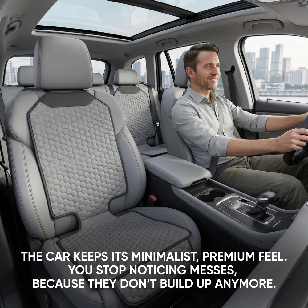 Gray Car Interior Protection Pack  |  Owleys - View 7