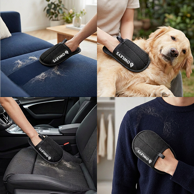 Pet Hair Removal Glove Description