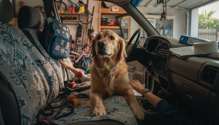 Large Dogs in the Front Seat: Safety Tips & Risks