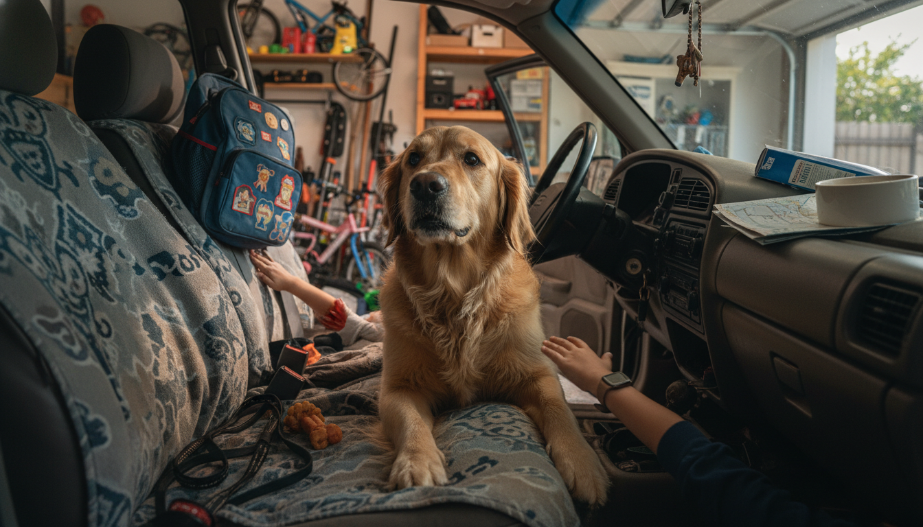 Large Dogs in the Front Seat: Safety Tips & Risks