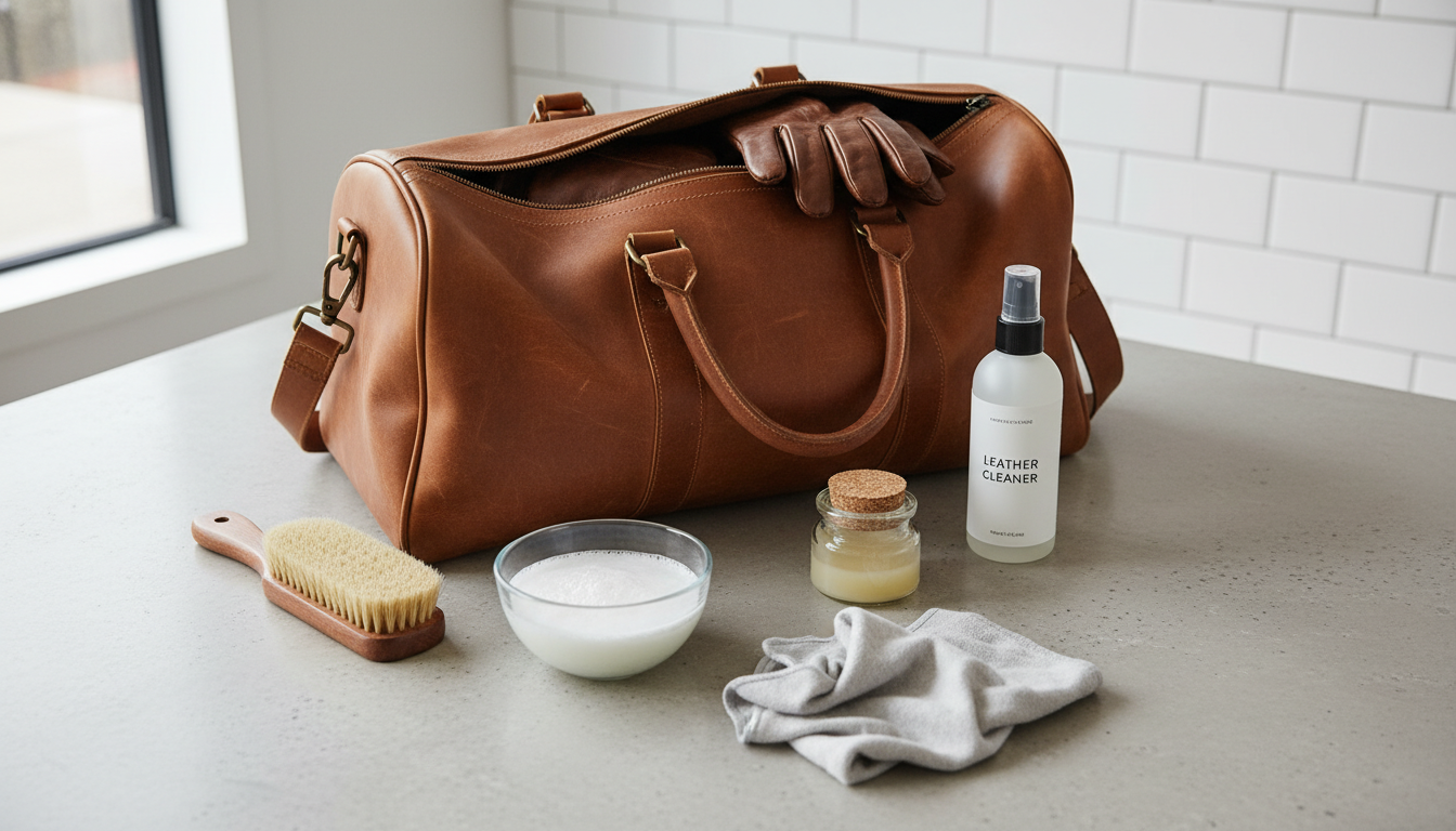 How to Clean 100% Leather Safely (No Washing Machine)