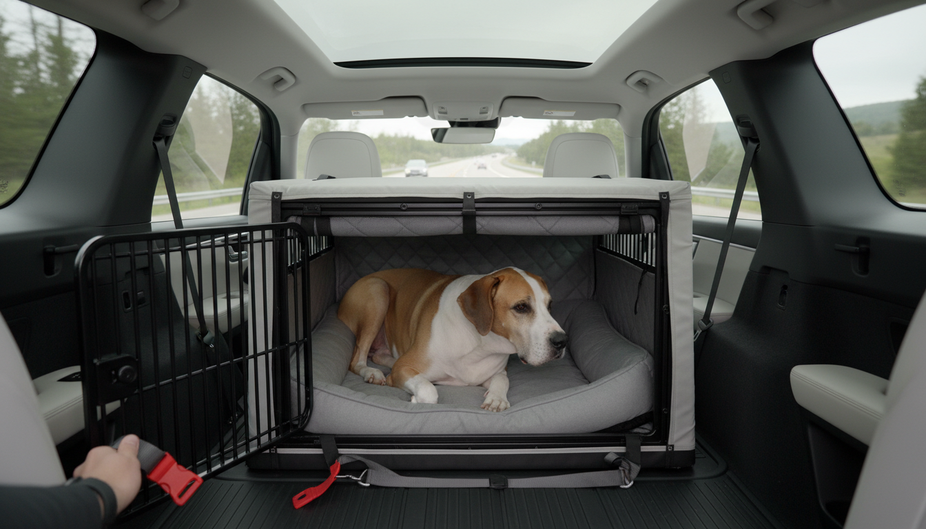 Safest Ways to Transport a Very Large Dog in Your Car