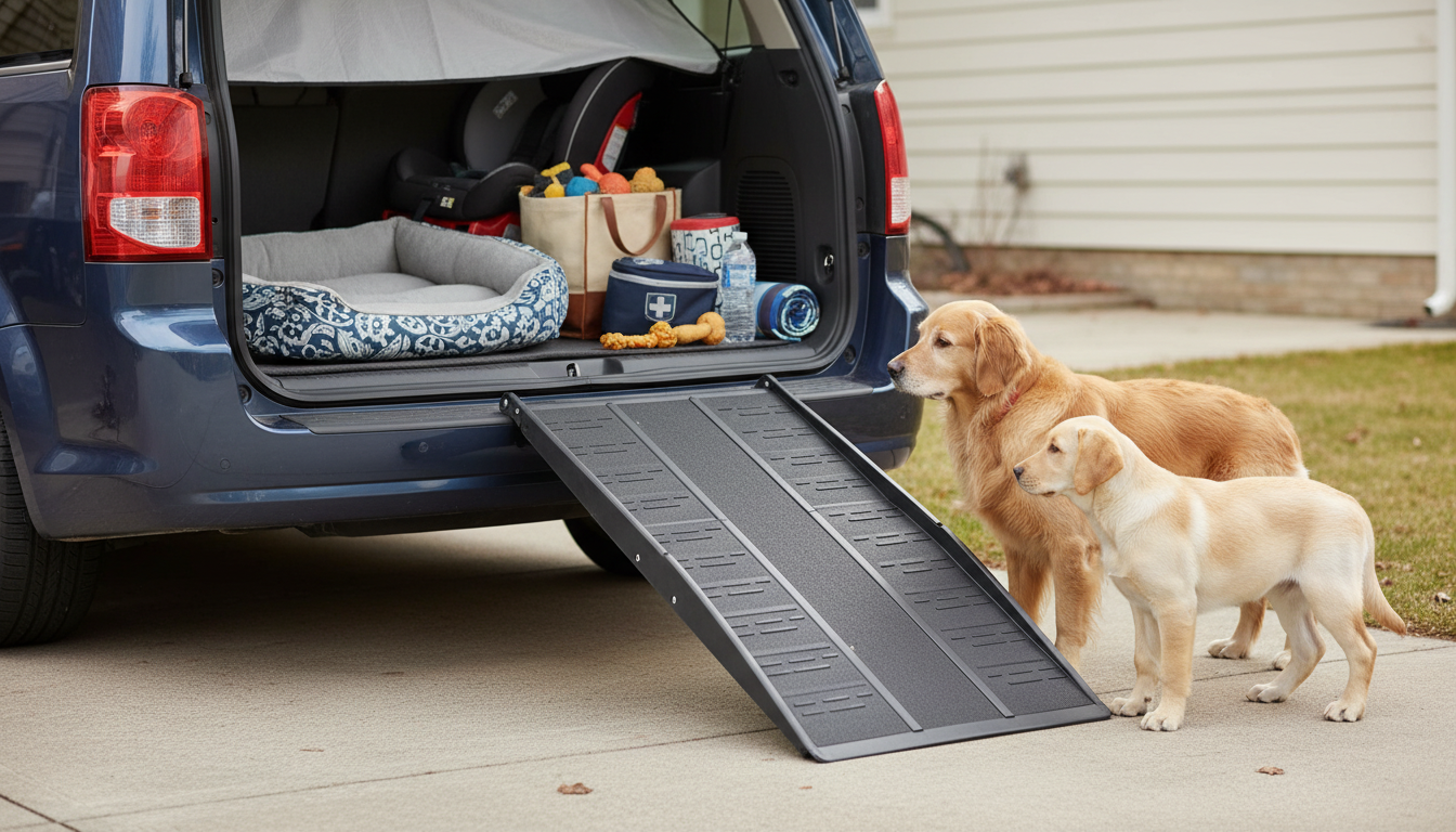 Dog Car Ramps: Safe Ways to Help Your Dog Get In