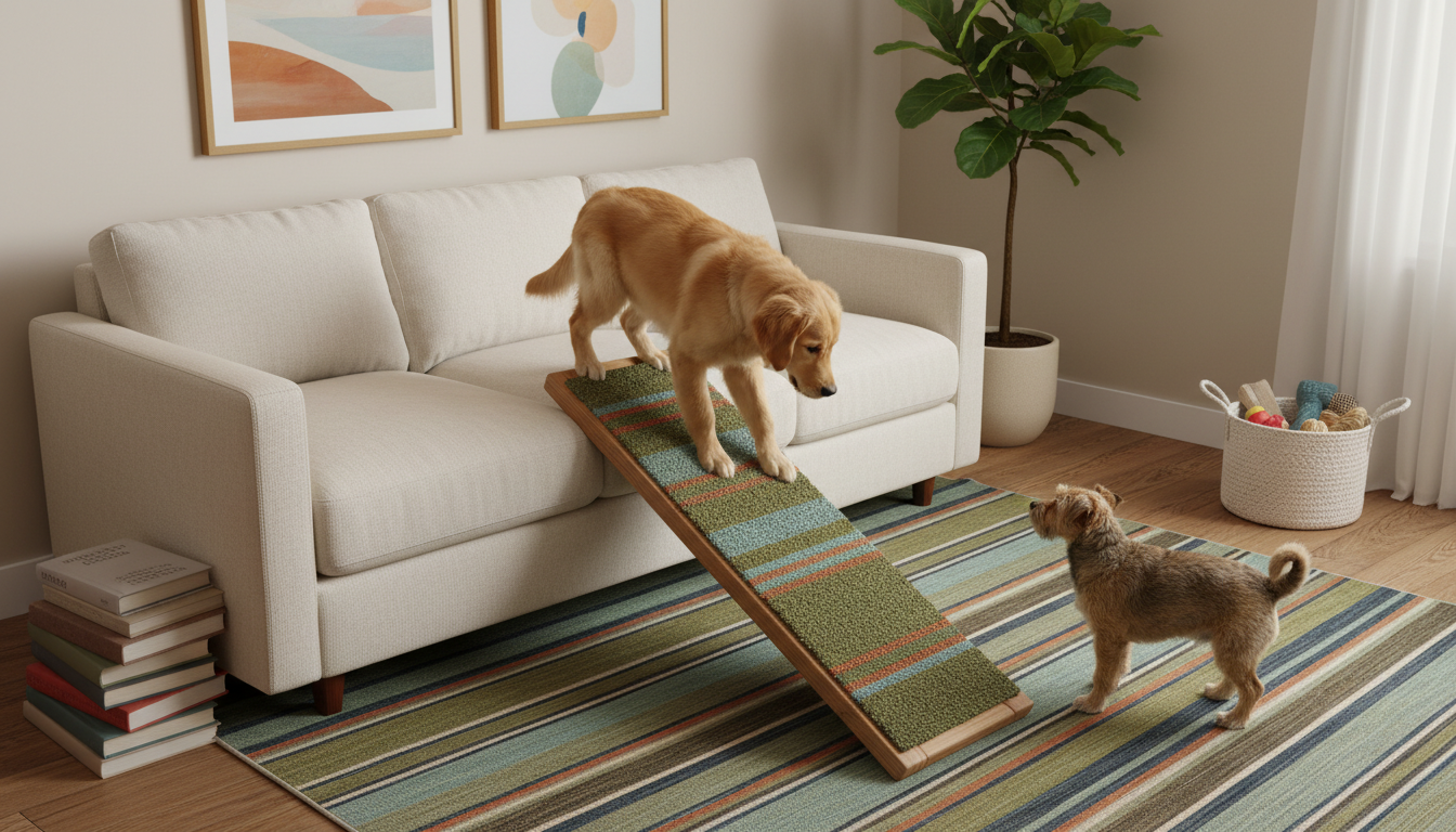 Safe Makeshift Dog Ramp Ideas (And What to Avoid)