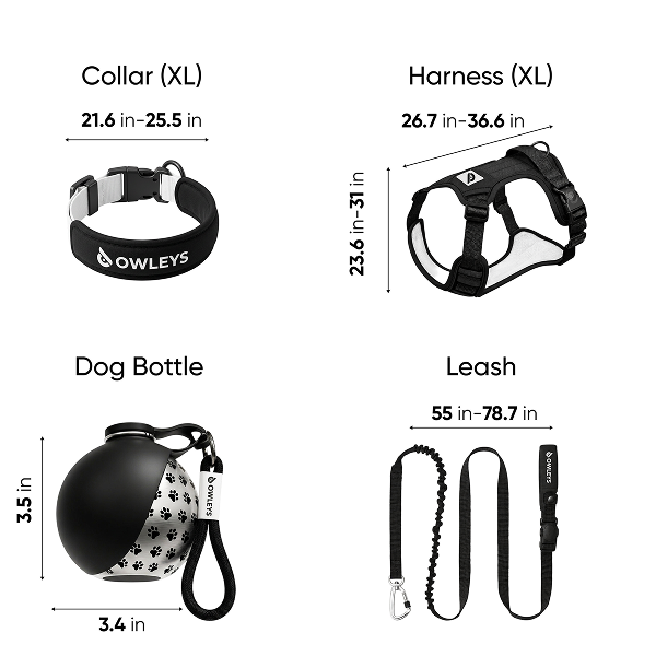 Owleys Black Dog Walk Set Specifications