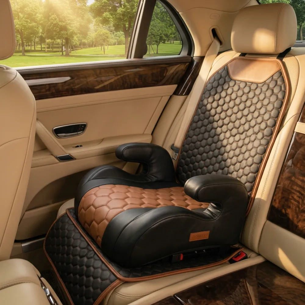 Backless Booster Seat with LATCH  |  “Snug Bug” by Owleys
