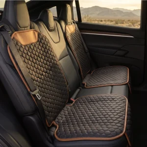 Tesla Model X Seat Protector  |  “Hexy” by Owleys