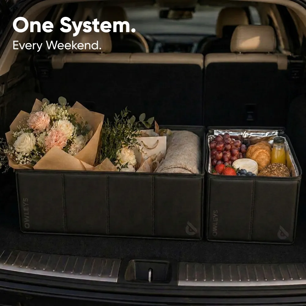 Modular Car Trunk Organizer  |  “Tetra” by Owleys - View 9