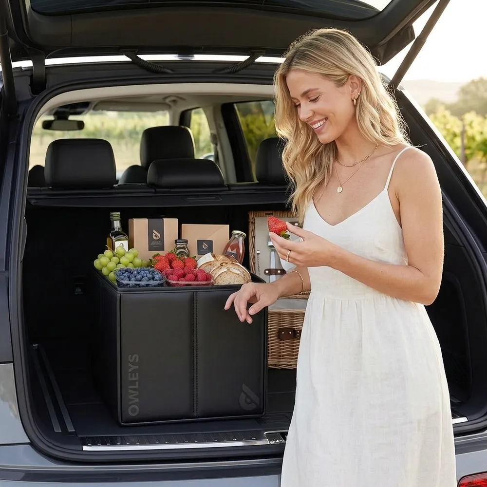 Modular Car Trunk Organizer  |  “Tetra” by Owleys - View 14