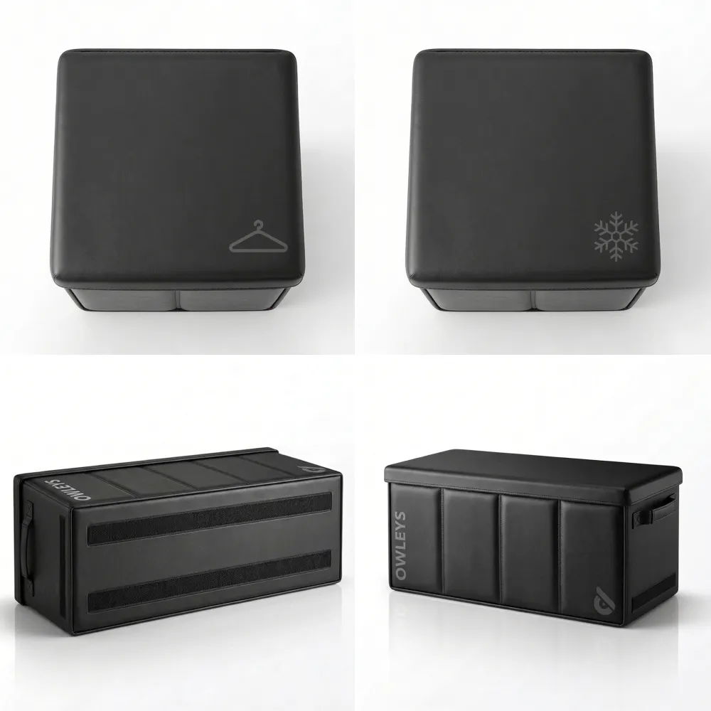 Modular Car Trunk Organizer  |  “Tetra” by Owleys - View 10
