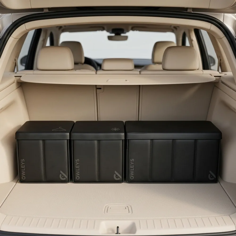 Modular Car Trunk Organizer  |  “Tetra” by Owleys - View 11