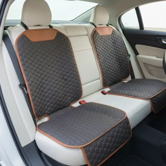 Volvo Car Seat Protector  |  “Hexy” by Owleys