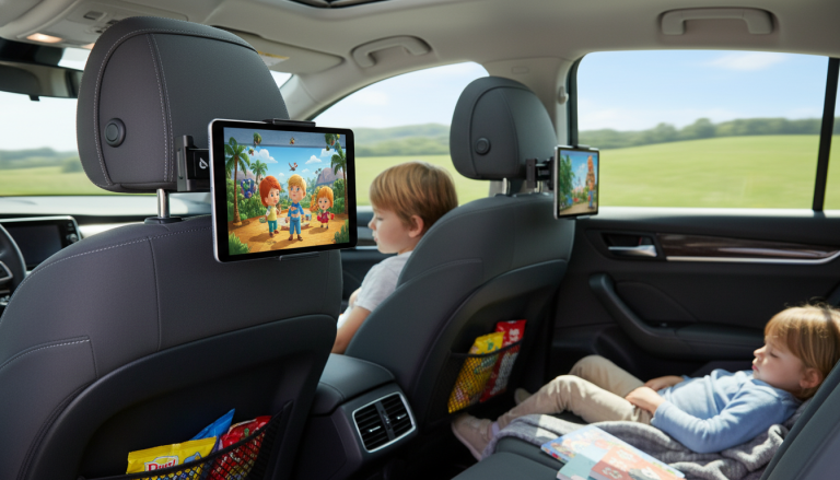 Best Headrest Tablet Holder for Kids’ Road Trips