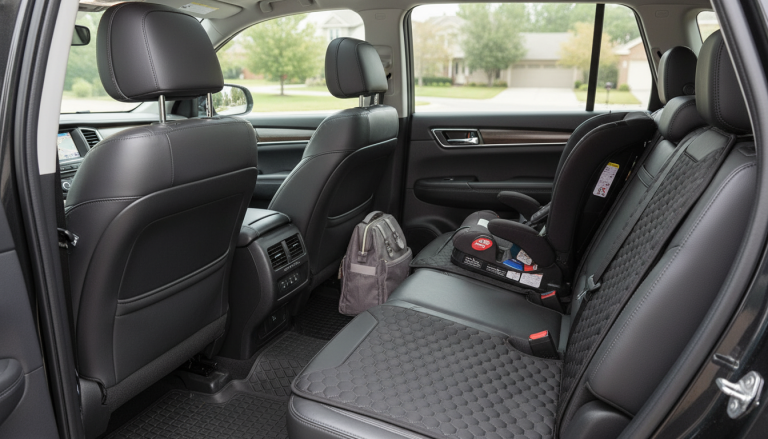 Hexy 3-Piece Car Seat Protectors: Fit, Care, Coverage