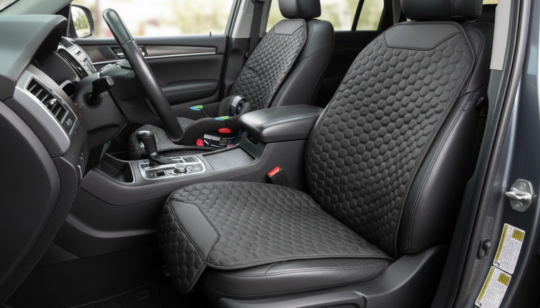 Hexy Twins Set: Protect Two Seats from Kicks & Dents