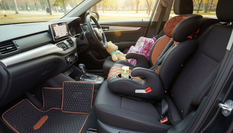 New Car Kids Kit: Protect, Organize, and Simplify Rides