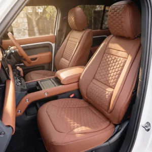 Land Rover Defender Seat Covers (2020–2026) – Front Seat Custom Fit, Premium Eco-Leather  |  Owleys