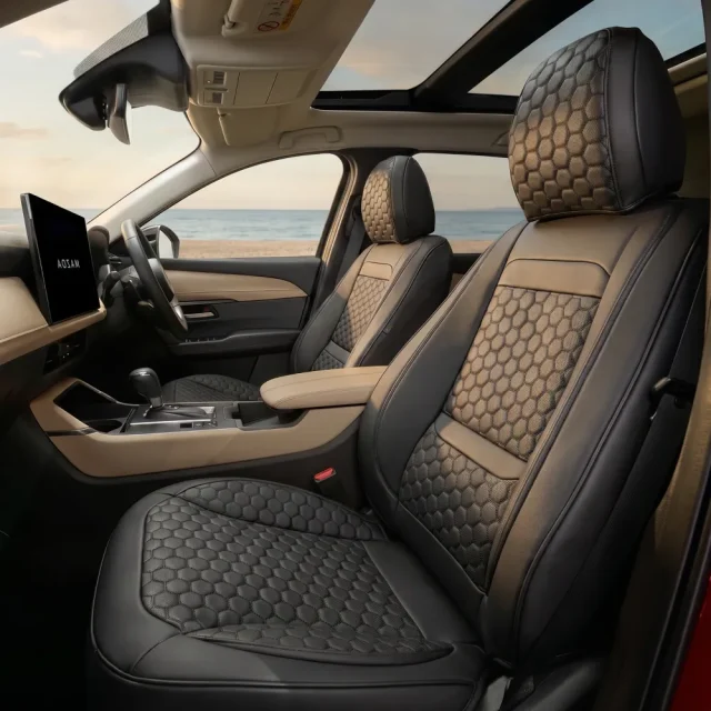 Mazda CX-5 Seat Covers (2017–2026) – Front Seat Custom Fit, Premium Eco-Leather  |  Owleys