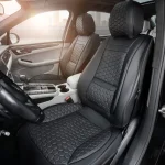 Porsche Macan Seat Covers (2015–2026) – Front Seat Custom Fit, Premium Eco-Leather  |  Owleys - View 1