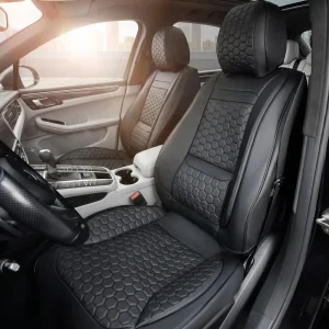 Porsche Macan Seat Covers (2015–2026) – Front Seat Custom Fit, Premium Eco-Leather  |  Owleys