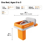 Toddler Travel Bed  |  “Roadnest” by Owleys - View 2
