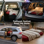 Tri-Fold Inflatable Car Air Bed  |  “Stargazer” by Owleys - View 8