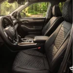 Toyota Grand Highlander Seat Covers (2024–2026) – Front Seat Custom Fit, Premium Eco-Leather  |  Owleys - View 1