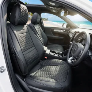 Volvo XC40 Seat Covers (2019–2026) – Front Seat Custom Fit, Premium Eco-Leather  |  Owleys