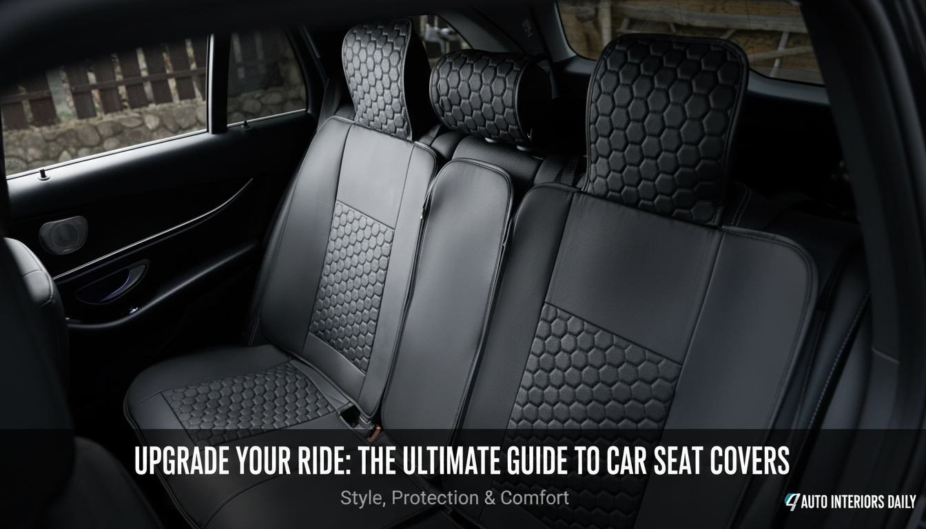 BMW Seat Covers (2014–2026) – Back Seat Custom Fit, Premium Setup Tips