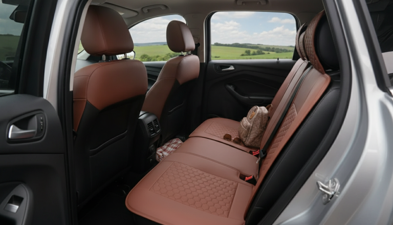 Ford Escape Back Seat Covers 2013–2024: Eco‑Leather Fit