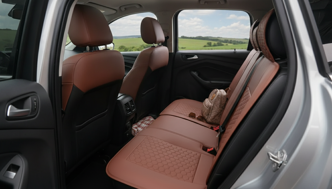 Ford Escape Back Seat Covers 2013–2024: Eco‑Leather Fit