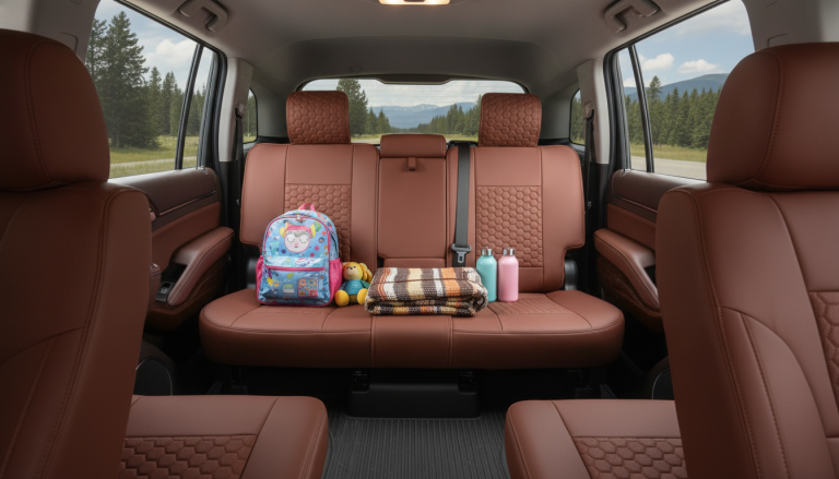 Yukon Back Seat Covers: Custom Eco-Leather Protection