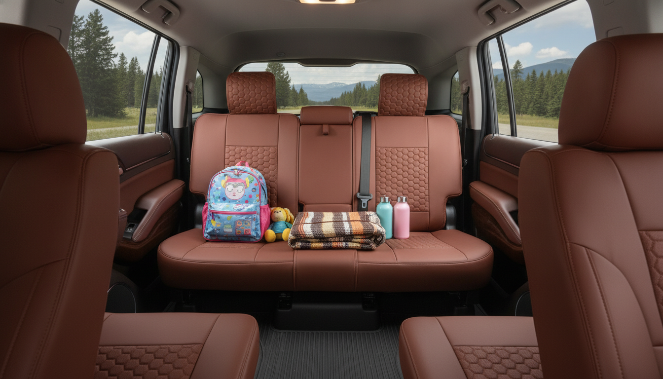Yukon Back Seat Covers: Custom Eco-Leather Protection